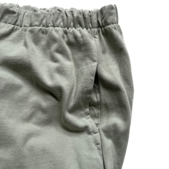 John Galt PANTS Pale Green Size 3 Made in Italy 100% Cotton Straight Leg Pull on - Picture 2 of 6